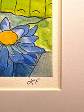 Load image into Gallery viewer, Blue water lilies