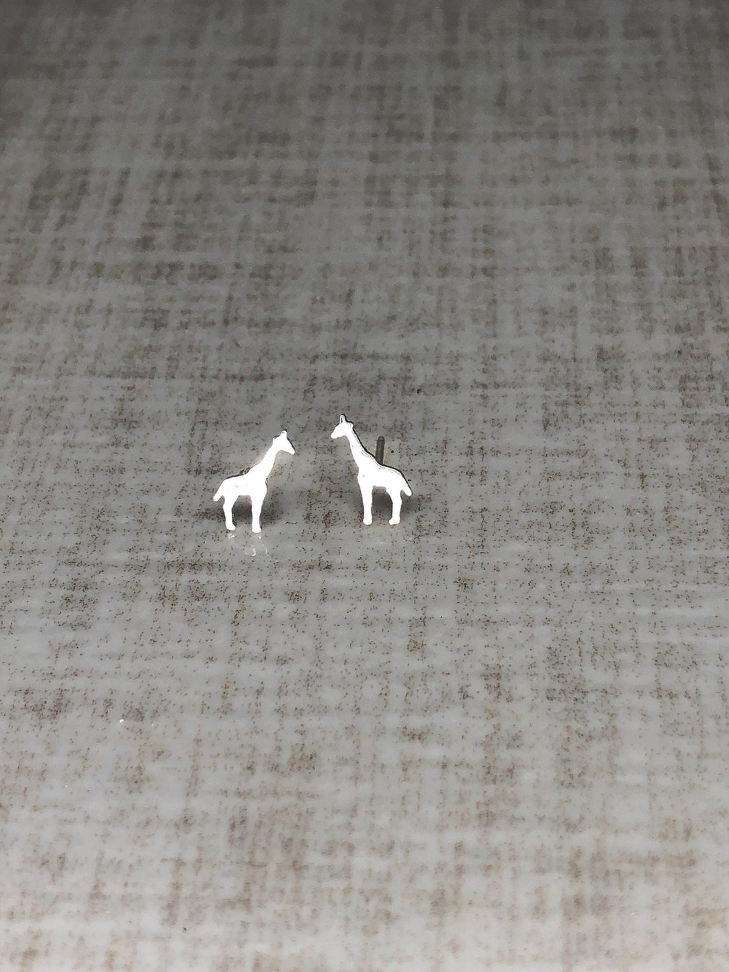 giraffe stud earrings