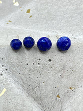 Load image into Gallery viewer, lapis lazuli stud earrings - smaller size
