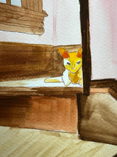 Load image into Gallery viewer, Celeste on stairs
