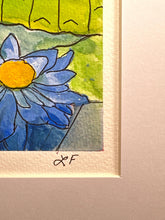 Load image into Gallery viewer, Blue water lilies
