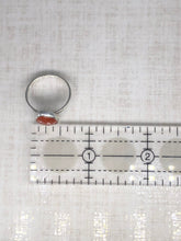 Load image into Gallery viewer, bezel set carnelian ring
