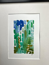 Load image into Gallery viewer, Green and blue shapes
