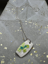 Load image into Gallery viewer, green flower pendant
