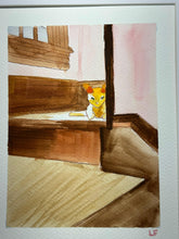 Load image into Gallery viewer, Celeste on stairs
