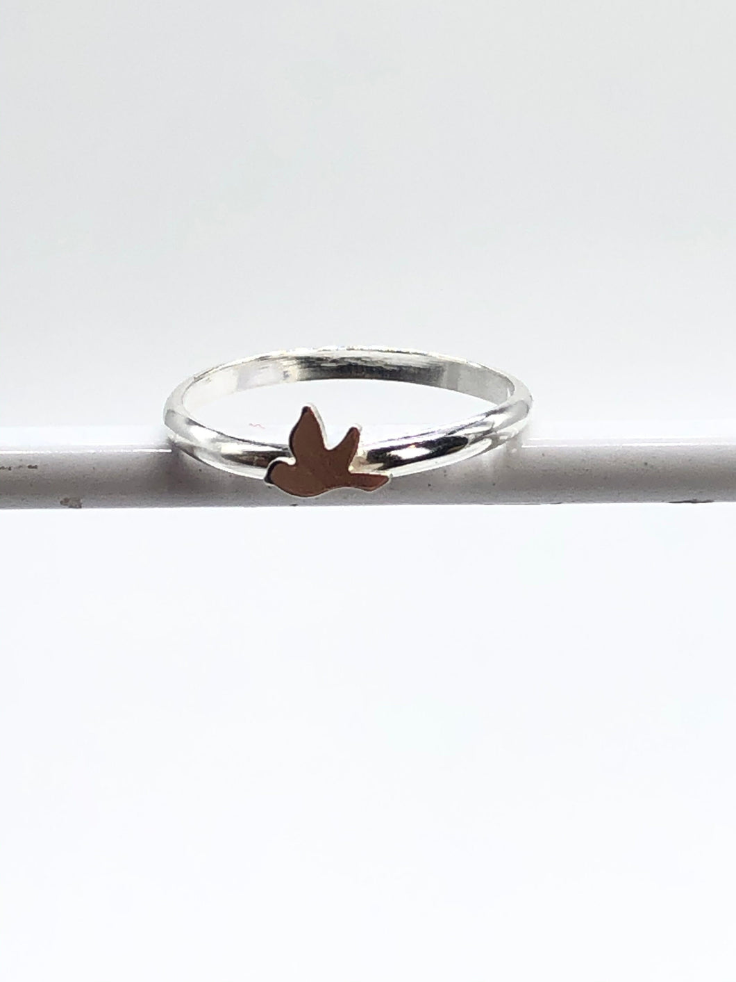 tiny flying bird ring