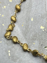 Load image into Gallery viewer, ovals brass chain bracelet
