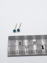 Load image into Gallery viewer, apatite stud earrings - 2mm
