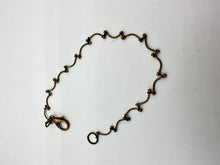 Load image into Gallery viewer, delicate brass chain bracelet
