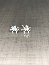 Load image into Gallery viewer, tiny octopus earrings
