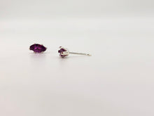 Load image into Gallery viewer, rhodolite earrings
