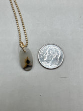 Load image into Gallery viewer, dendritic agate pendant
