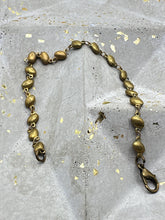 Load image into Gallery viewer, ovals brass chain bracelet
