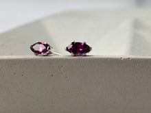 Load image into Gallery viewer, rhodolite earrings
