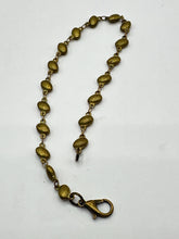 Load image into Gallery viewer, ovals brass chain bracelet
