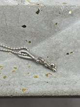 Load image into Gallery viewer, cast silver pendant
