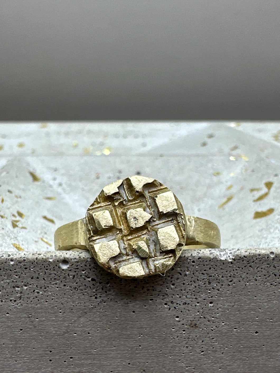 cast brass ring