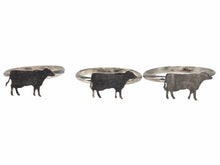Load image into Gallery viewer, sterling silver cow ring
