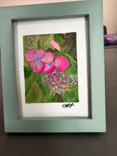 Load image into Gallery viewer, Hydrangea  - mini painting
