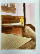 Load image into Gallery viewer, Celeste on stairs
