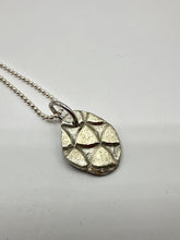 Load image into Gallery viewer, silver scale necklace
