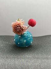 Load image into Gallery viewer, turquoise mini vase
