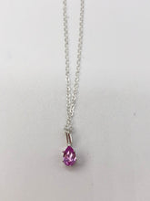Load image into Gallery viewer, pink topaz necklace
