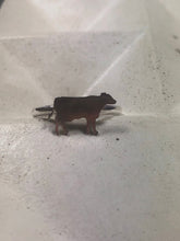Load image into Gallery viewer, sterling silver cow ring
