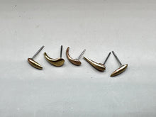 Load image into Gallery viewer, brass stud earring #1
