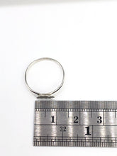 Load image into Gallery viewer, silver bear ring with flat band
