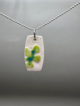 Load image into Gallery viewer, green flower pendant
