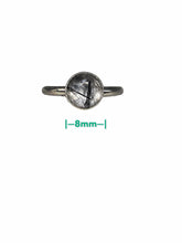 Load image into Gallery viewer, tourmalinated quartz ring
