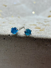 Load image into Gallery viewer, apatite stud earrings - 2mm
