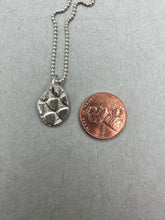 Load image into Gallery viewer, silver scale necklace
