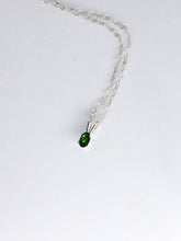 Load image into Gallery viewer, chrome diopside necklace
