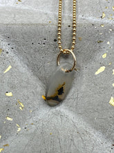 Load image into Gallery viewer, dendritic agate pendant
