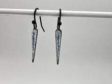 Load image into Gallery viewer, periwinkle spike earrings
