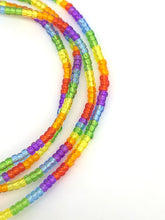 Load image into Gallery viewer, rainbow beaded necklace/bracelet
