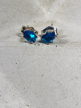 Load image into Gallery viewer, oval apatite stud earrings
