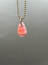 Load image into Gallery viewer, rhodochrosite pendant
