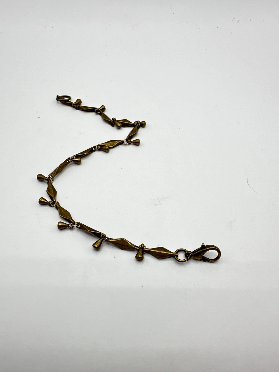 brass chain bracelet