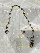 Load image into Gallery viewer, delicate brass chain bracelet
