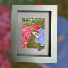 Load image into Gallery viewer, Capturing Tulips  - mini painting
