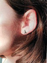Load image into Gallery viewer, giraffe stud earrings
