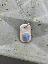 Load image into Gallery viewer, blue cameo pendant
