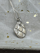 Load image into Gallery viewer, silver scale necklace
