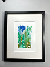 Load image into Gallery viewer, Green and blue shapes
