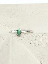 Load image into Gallery viewer, aqua oval turquoise ring
