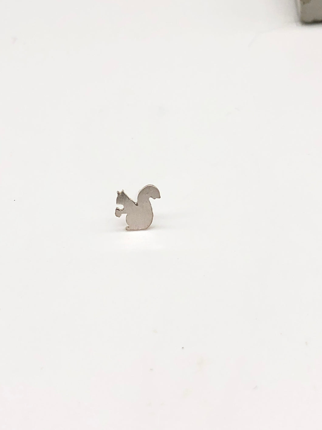 tiny squirrel earring