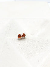 Load image into Gallery viewer, citrine stud earrings
